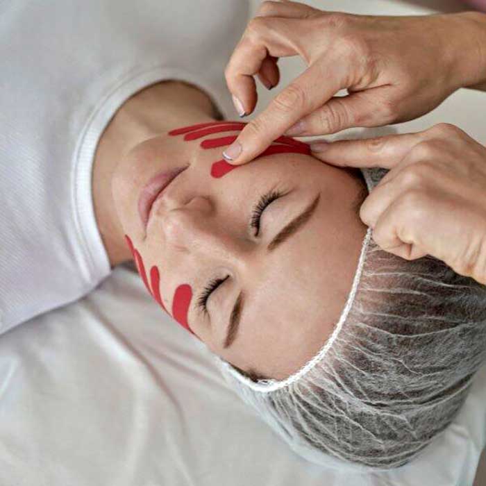 Face Kinesio Taping Kobido Amsterdam