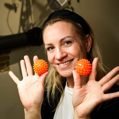 spiky massage balls for face rejuvenation